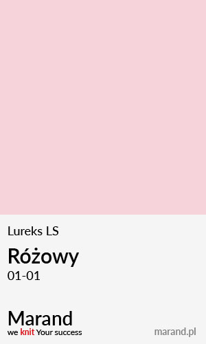 Lureks LS – kolor Różowy 01-01  