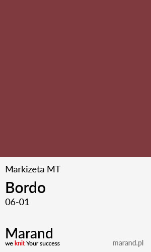 Markizeta MT – kolor Bordo 06-01  