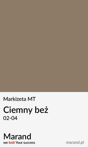 Markizeta MT – kolor Ciemny beż 02-04  