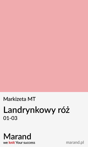 Markizeta MT – kolor Landrynkowy róż 01-04  