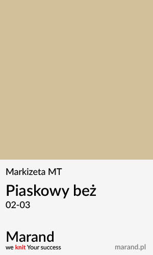 Markizeta MT – kolor Piaskowy beż 02-03  