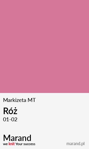 Markizeta MT – kolor Róż 01-02  