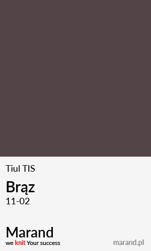 Tiul TIS – kolor Brąz 11-02  