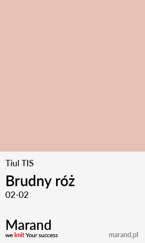 Tiul TIS – kolor Brudny róż 02-02  
