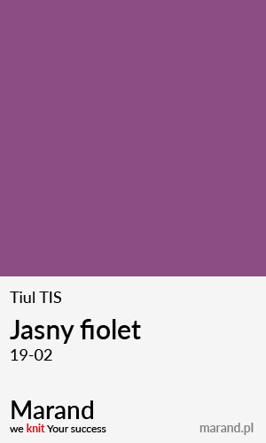 Tiul TIS – kolor Jasny fiolet 19-02  
