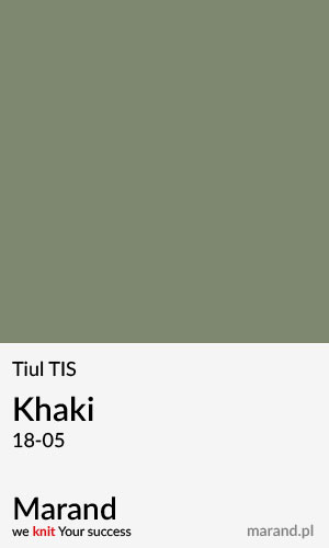 Tiul TIS – kolor Khaki 18-05  