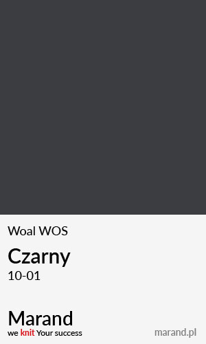 Woal WOS – kolor Czarny 10-01  