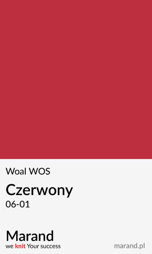 Woal WOS – kolor Czerwony 06-01  