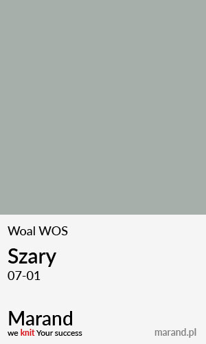 Woal WOS – kolor Szary 07-01  