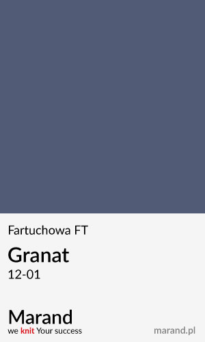 Fartuchowa FT – kolor Granat 12-01  