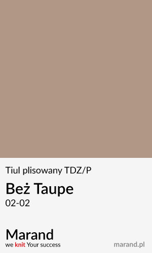 Tiul plisowany TDZ/P – kolor Beż Taude   