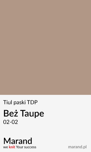 Tiul paski TDP – kolor Beż Taupe 02-02  