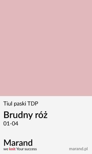 Tiul paski TDP – kolor Brudny róż 01-04  