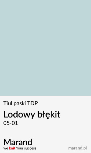 Tiul paski TDP – kolor Lodowy błękit 05-01  