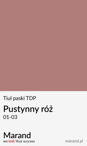 Tiul paski TDP – kolor Pustynny róż 01-03  
