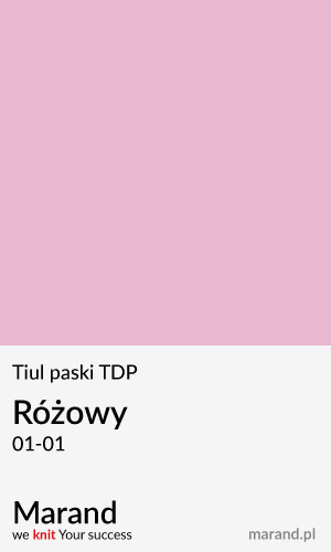 Tiul paski TDP – kolor Różowy 01-01  