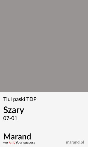 Tiul paski TDP – kolor Szary 07-01  