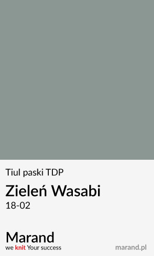 Tiul paski TDP – kolor Zieleń Wasabi 18-02  