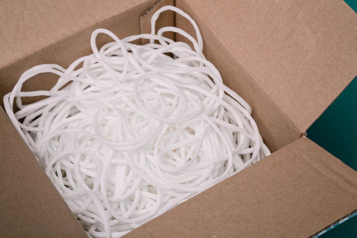 Round Elastic band — packaging — detail