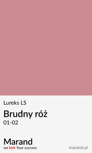 Lureks LS – kolor Brudny róż 01-02  