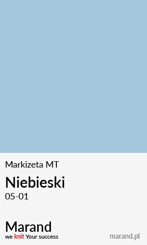 Markizeta MT – kolor Niebiseki 05-01  