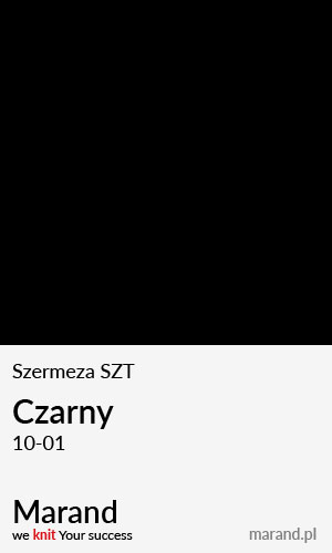 Szermeza SZT – kolor Czarny 10-01  