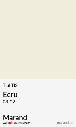 Tiul TIS – kolor Ecru 08-02  