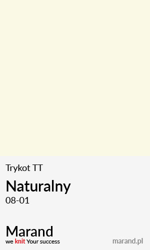 Trykot TT – kolor Naturalny 08-01  