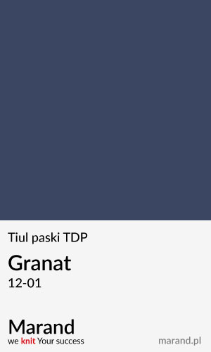 Tiul paski TDP – kolor Granat 12-01  